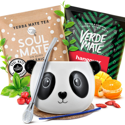 Σετ Yerba Mate 2x50g Calabash + Bombilla