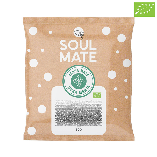 Soul Mate Organica Mega Menta 50 γρ (βιολογικό)