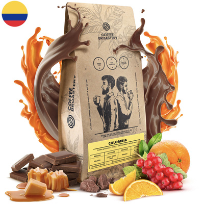 Bro Coffee Roastery - Καφές ολόκληρος Colombia Medellin Premium 400 γρ