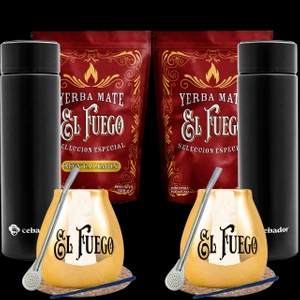 Σετ Yerba Mate για δύο + Θερμός