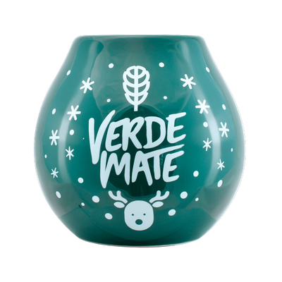 Κεραμικό Καλαμπάς με λογότυπο Verde Mate - Winter Time 350ml