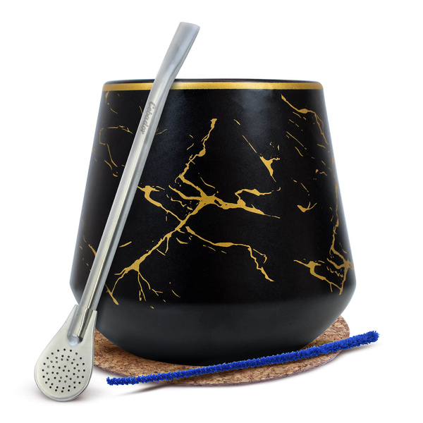 Σετ αξεσουάρ για yerba mate: Καλαμπάσα + Bombilla