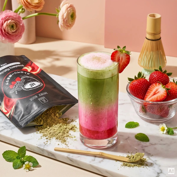 Mary Rose – Strawberry Matcha Latte 100 γρ