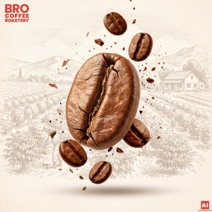 Bro Coffee Roastery – Καφές ολόκληρος Crema Tango 1 κιλό